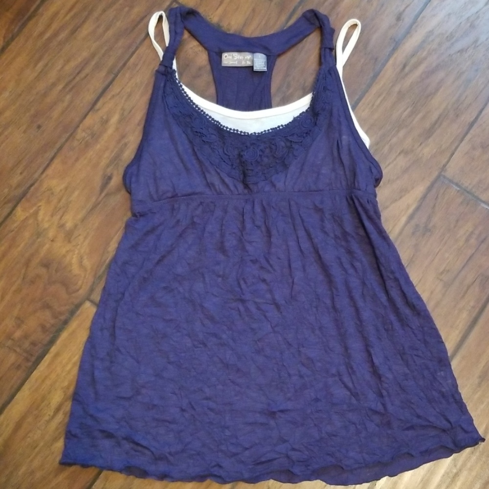 Juniors layered tank
